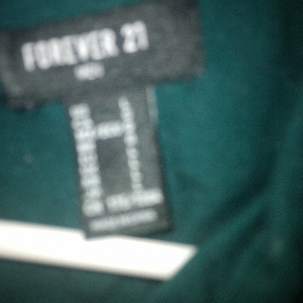 Green button down - Picture 2 of 2